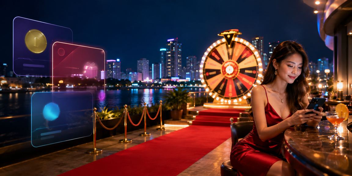 Meja roulette kasino langsung bergaya Melayu Seremban